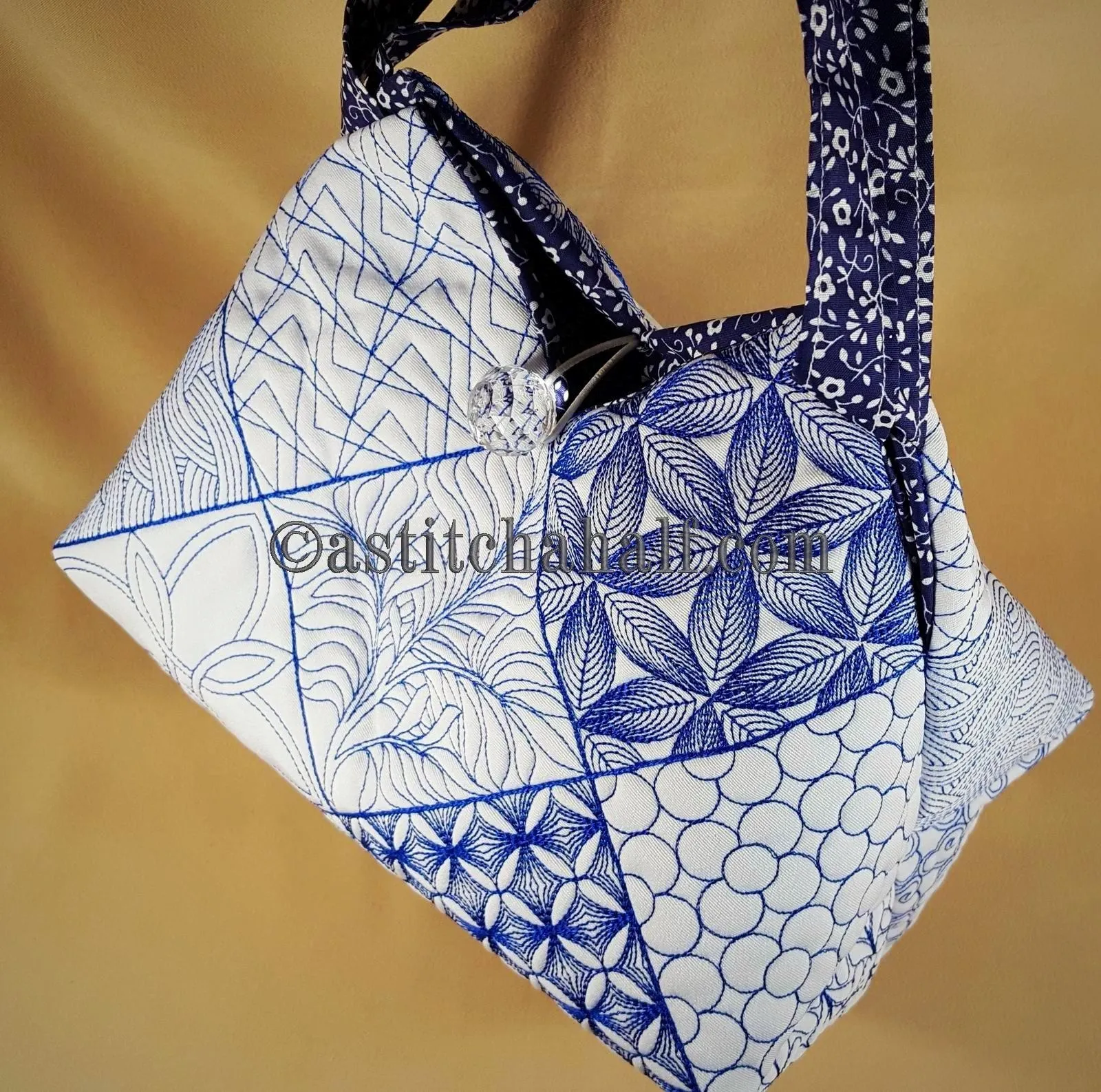 Shinon Japanese Quilt Blocks and Tote Bag