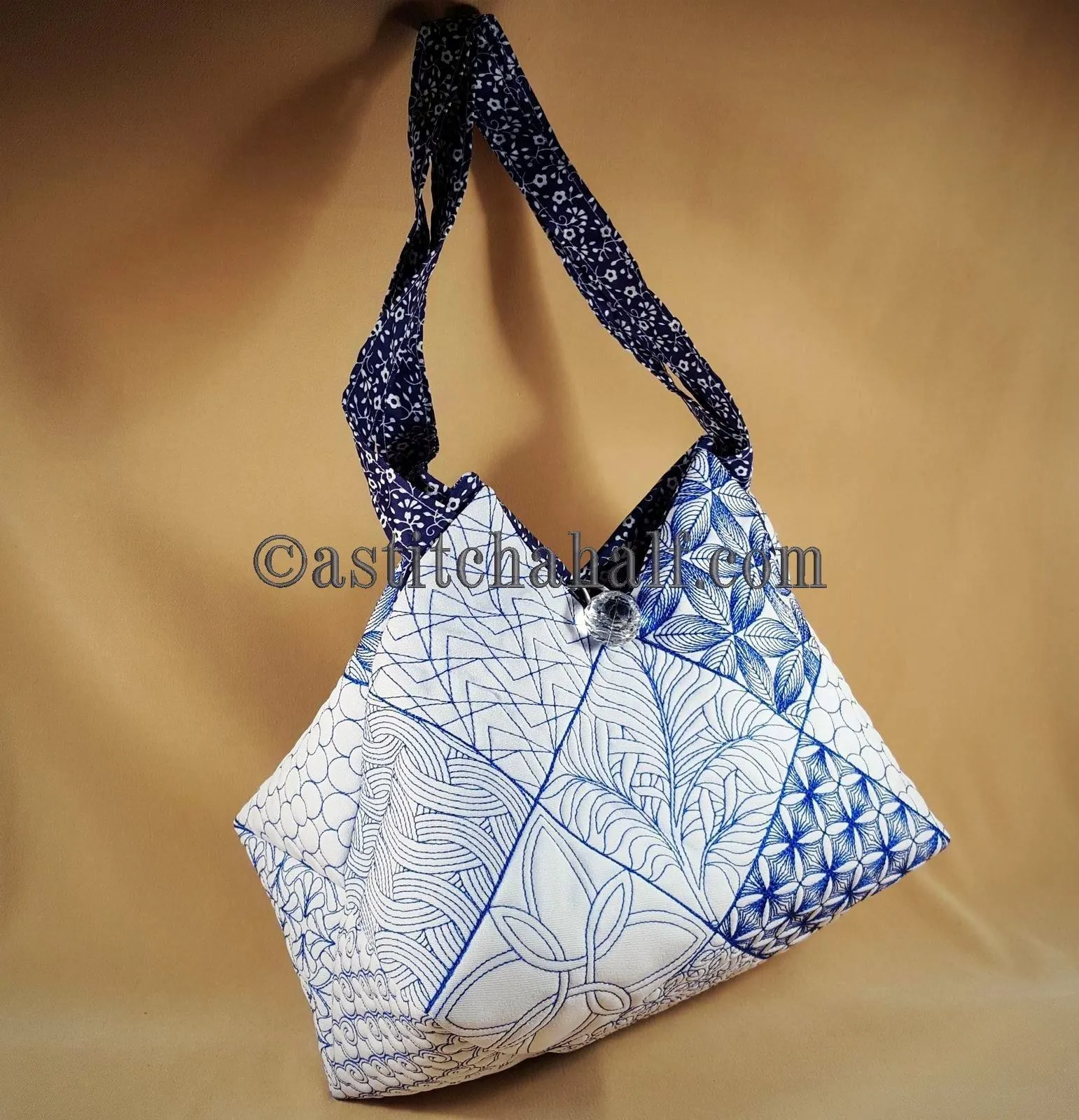 Shinon Japanese Quilt Blocks and Tote Bag