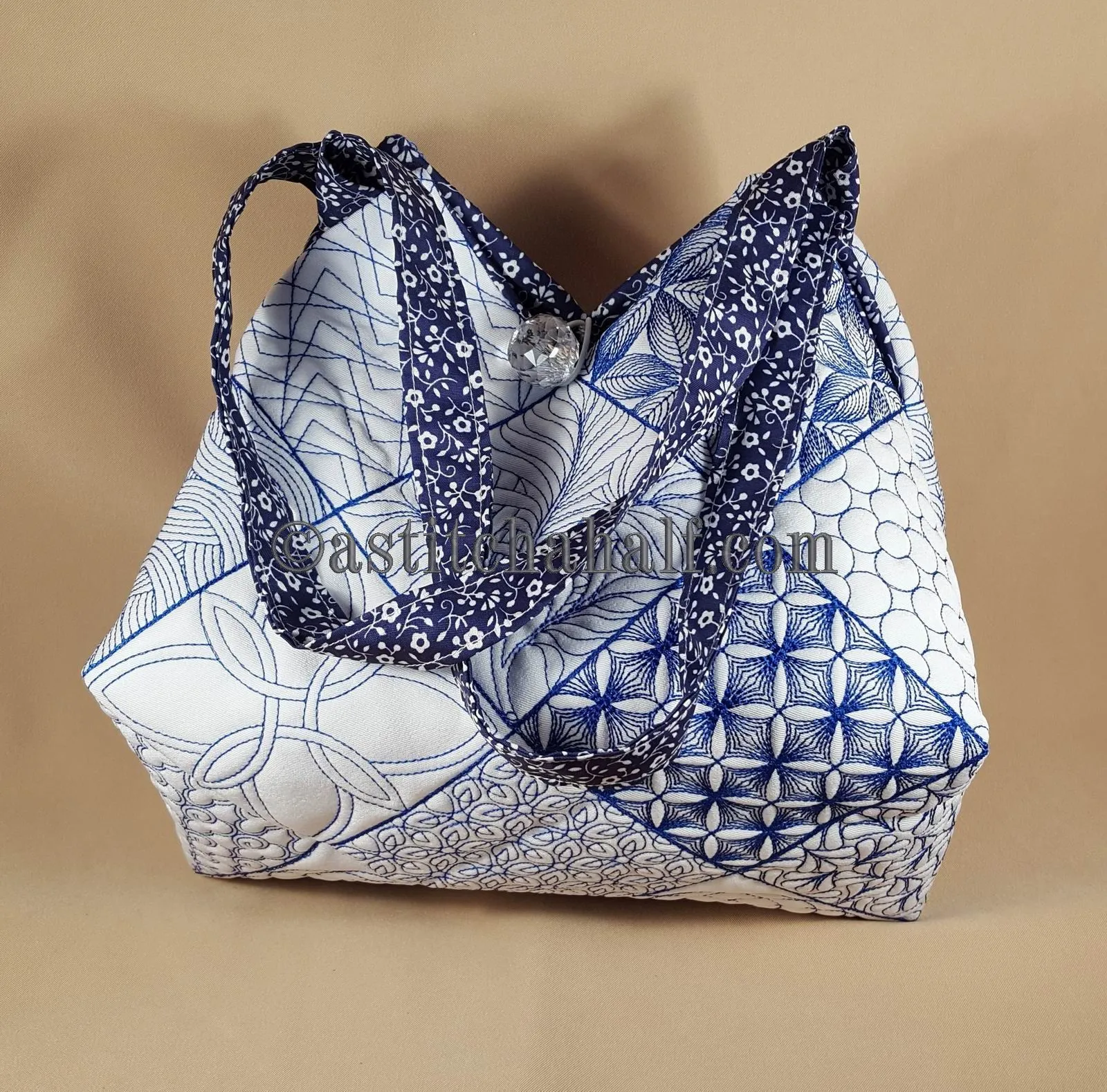Shinon Japanese Quilt Blocks and Tote Bag