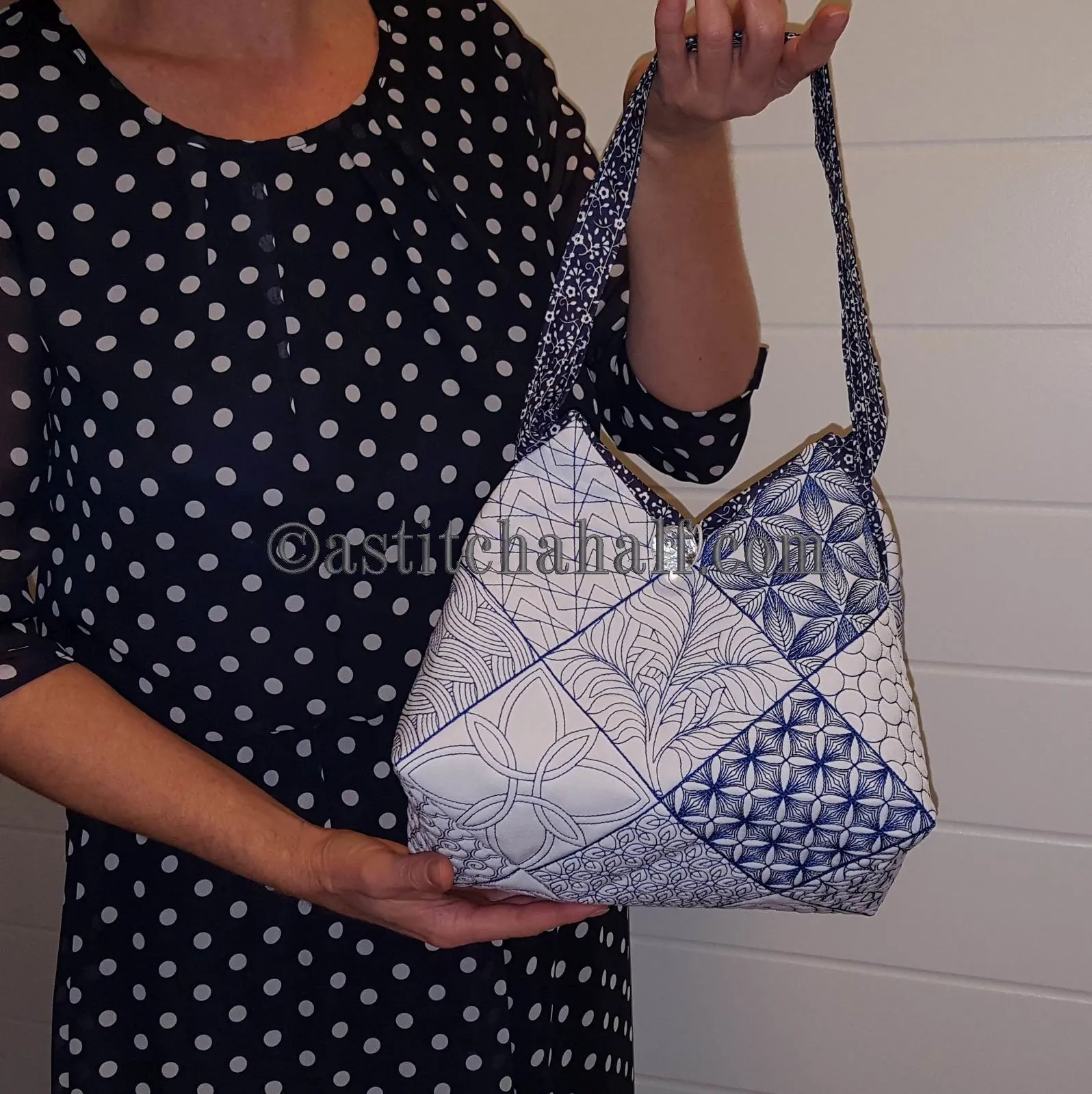 Shinon Japanese Quilt Blocks and Tote Bag