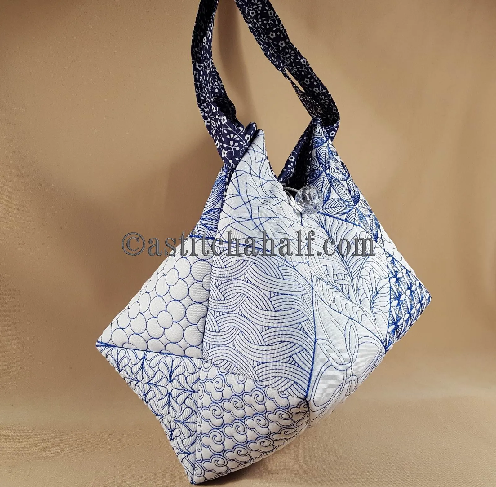 Shinon Japanese Quilt Blocks and Tote Bag