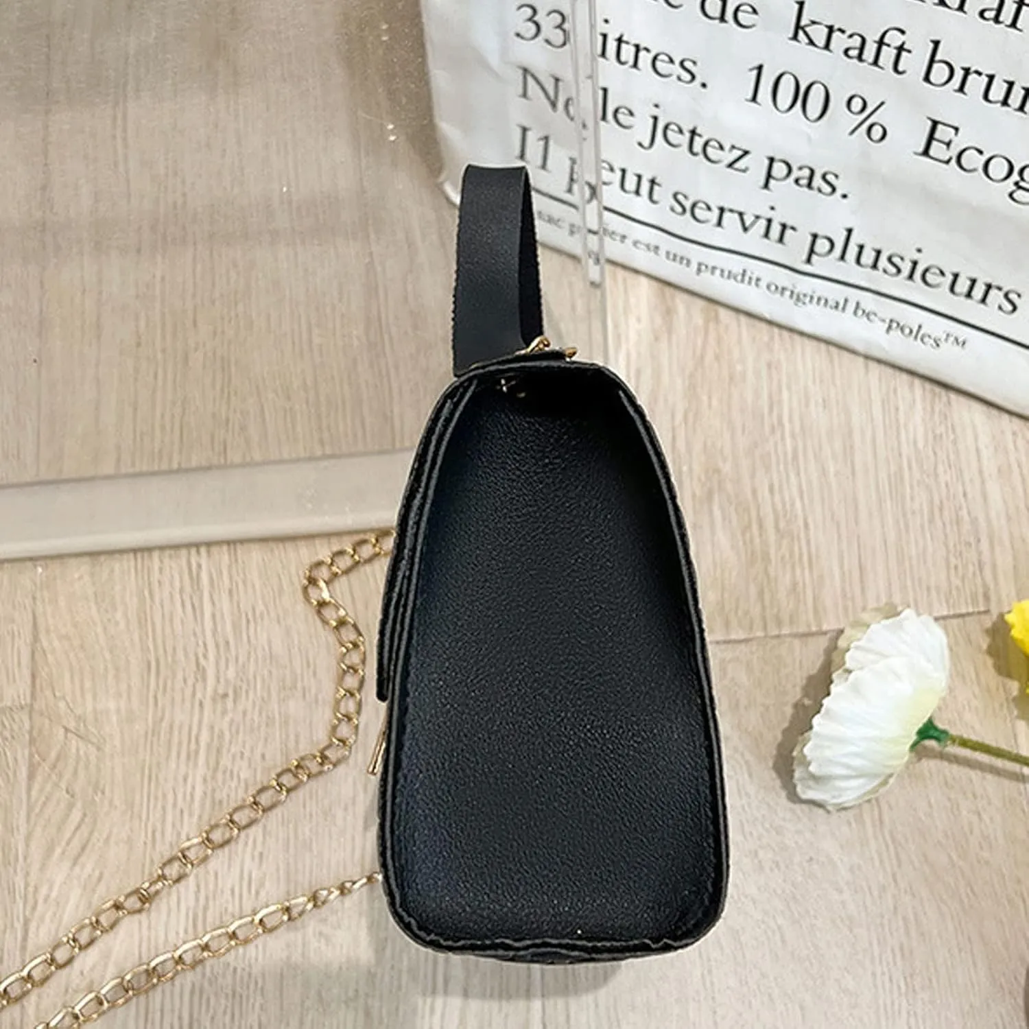Shoulder Bag Fashion Printed Handbag Crossbody Small Square Crossbody Bag for Women Medium Pocket Shoulder