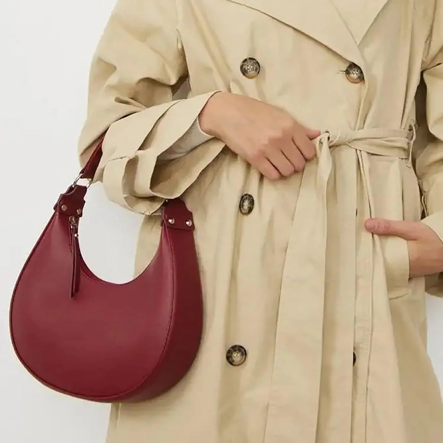 Shoulder Bag for Women Cute Hobo Purses and Handbags Retro Clutch Underarm Purse Women's Shoulder Bag