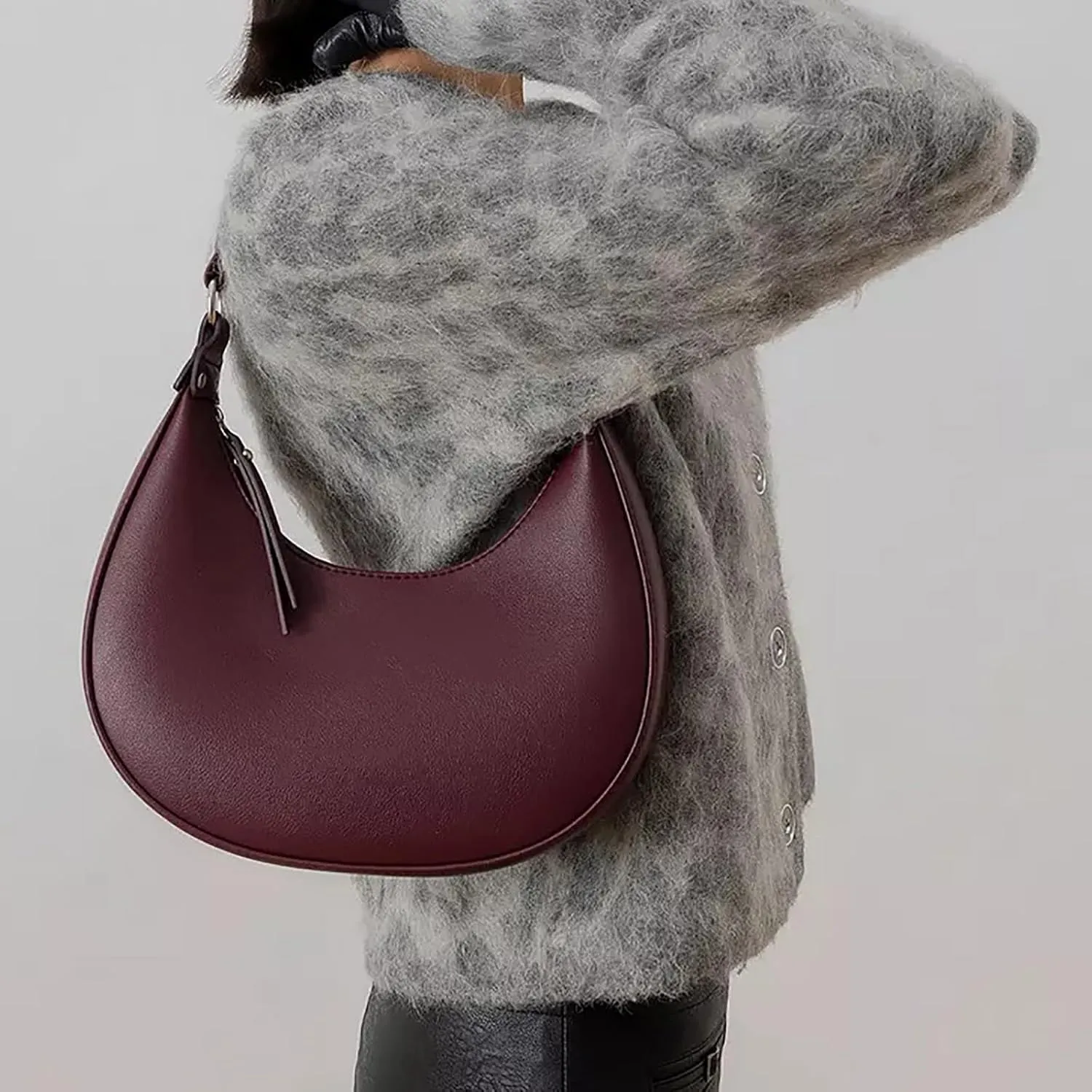 Shoulder Bag for Women Cute Hobo Purses and Handbags Retro Clutch Underarm Purse Women's Shoulder Bag