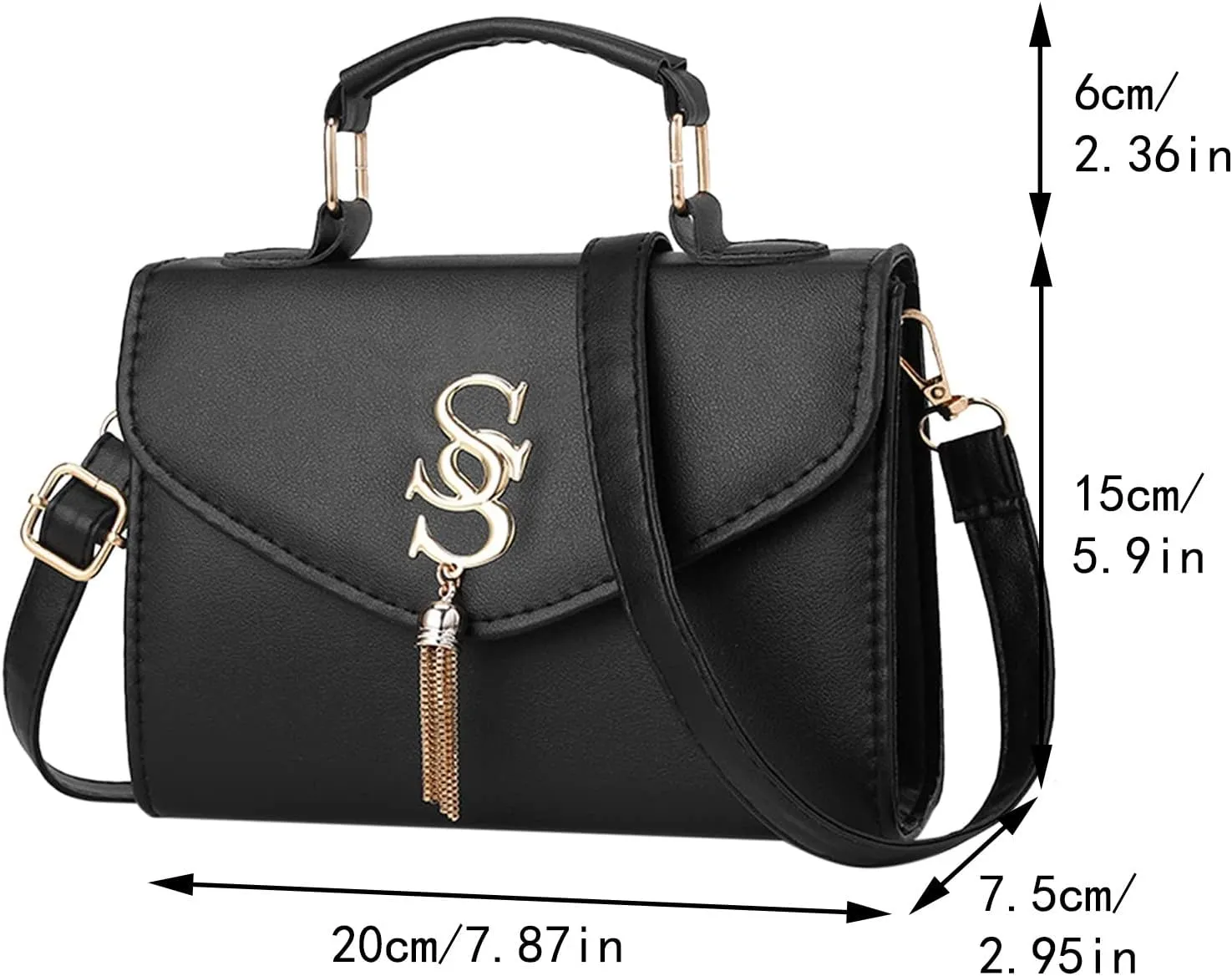 Shoulder Bag for Women Vegan Leather Women's Shoulder Purses Handbags with 2 Removable Strap Crossbody Bag Purses 28