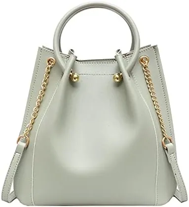 Shoulder Bags Ladies Handbags Leather Small Ladies Shoulder Bags Ladies Casual Main Black Bucket Style(2)