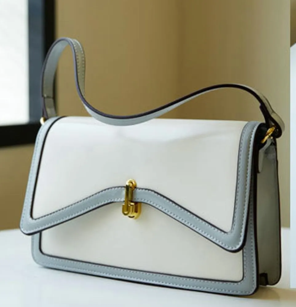 Shoulder Bags Women 2025 Spring Trendy Flap Square Purse Crossbody Bags Satchel Clutch Handbags Removable Strap