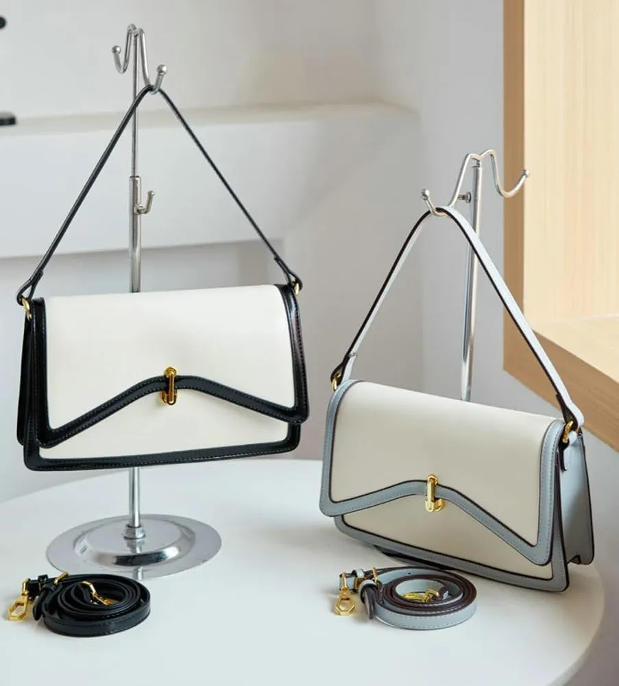 Shoulder Bags Women 2025 Spring Trendy Flap Square Purse Crossbody Bags Satchel Clutch Handbags Removable Strap