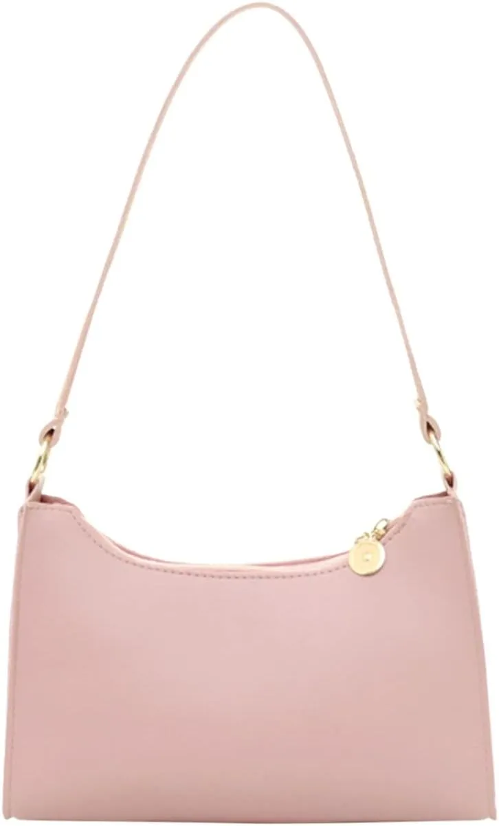 Shoulder Purse Handbag for Women Fashion Women Artificial Leather Solid Color Underarm Bag Phone Bag Shoulder