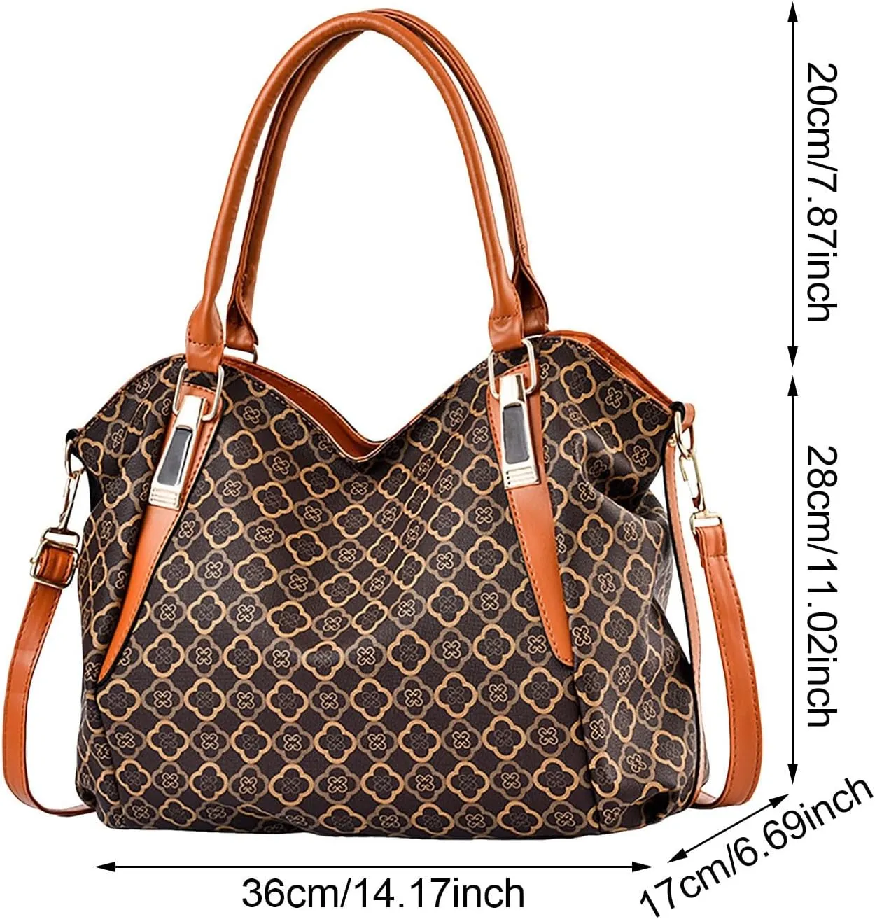 Shoulder Purse Handbag for Women Winter Hand Held Large Capacity Shoulder Messenger Bag For Women