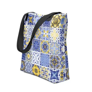 Sicilian Tile Tote Bag