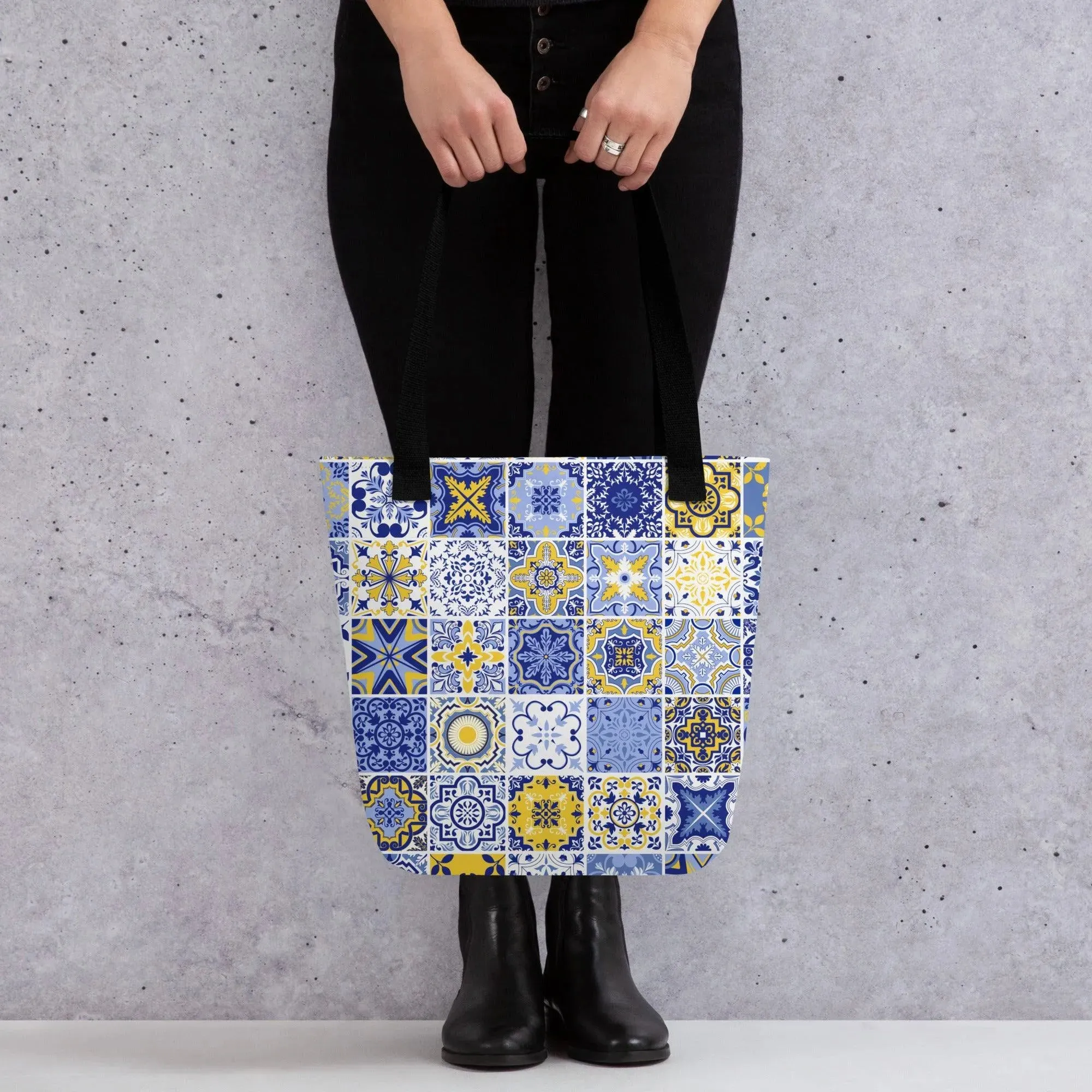Sicilian Tile Tote Bag