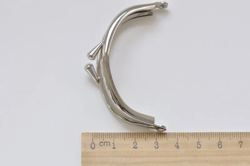 Silver Purse Bag Frame Handle Small Purse Frame 6cm x 3.5cm