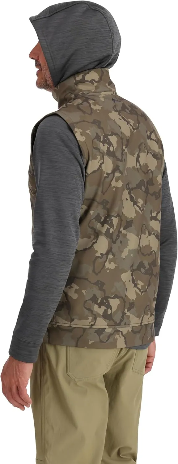Simms Rogue Fleece Vest, Water Resistant Sleeveless Vest