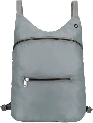 Skin Bag Large Capacity Ultra Lightweight Portable Foldable Bag Men's Sports Backpack Travel Backpack (Grey, One Size)