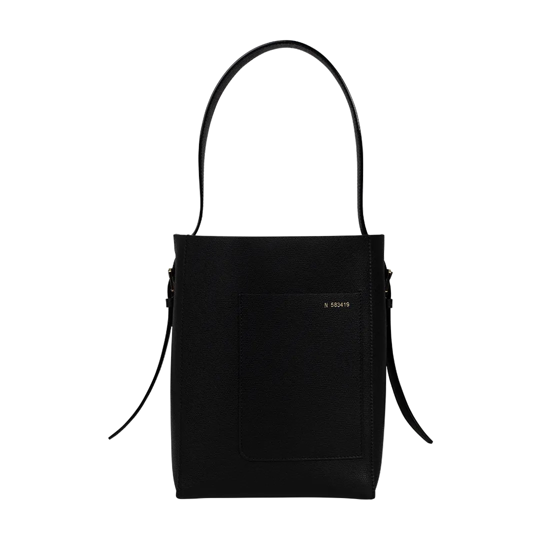 Small Black Bucket Bag