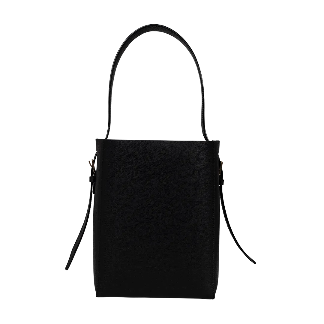 Small Black Bucket Bag