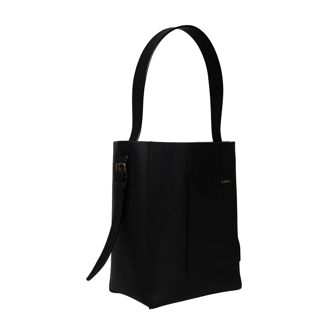 Small Black Bucket Bag