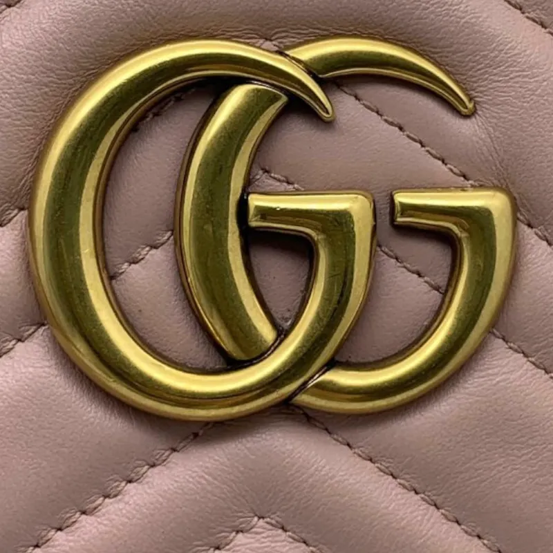 Small Marmont Camera Pink GHW