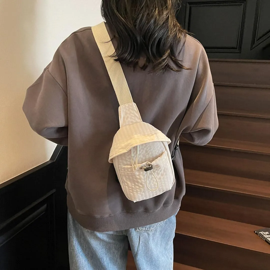 Small Sling Bag for Women Crossbody Fanny Packs Sling Backpack Purse for Shoulder Bag Travel Hiking Daypack