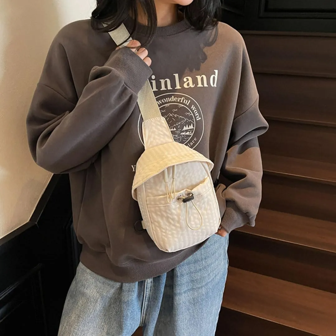 Small Sling Bag for Women Crossbody Fanny Packs Sling Backpack Purse for Shoulder Bag Travel Hiking Daypack