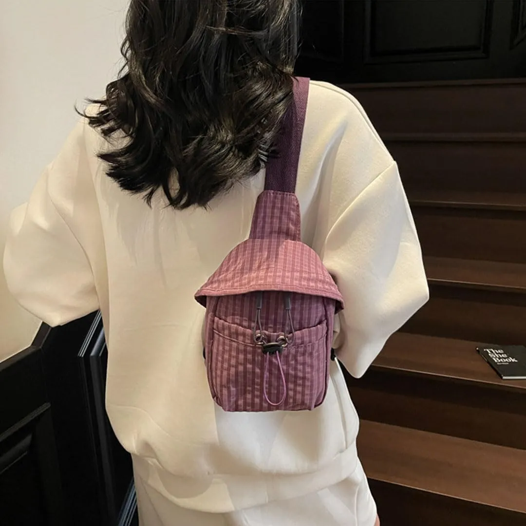 Small Sling Bag for Women Crossbody Fanny Packs Sling Backpack Purse for Shoulder Bag Travel Hiking Daypack