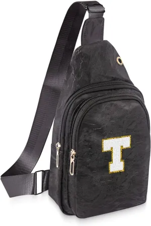 Small Sling Bag Initial Crossbody Bag Fanny Pack Chest Bags for Women Personalized Birthday Gifts