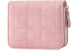 Small Wallet For Women Credit Card Holder Wallet For Women Girls Zipper Small Bifold Wallet Mini Coin Purse Compact Purses