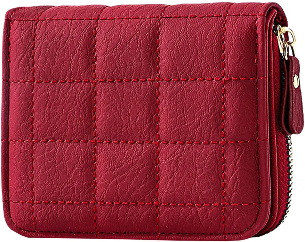 Small Wallet For Women Credit Card Holder Wallet For Women Girls Zipper Small Bifold Wallet Mini Coin Purse Compact Purses