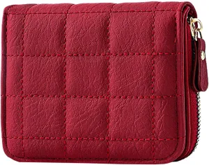 Small Wallet For Women Credit Card Holder Wallet For Women Girls Zipper Small Bifold Wallet Mini Coin Purse Compact Purses