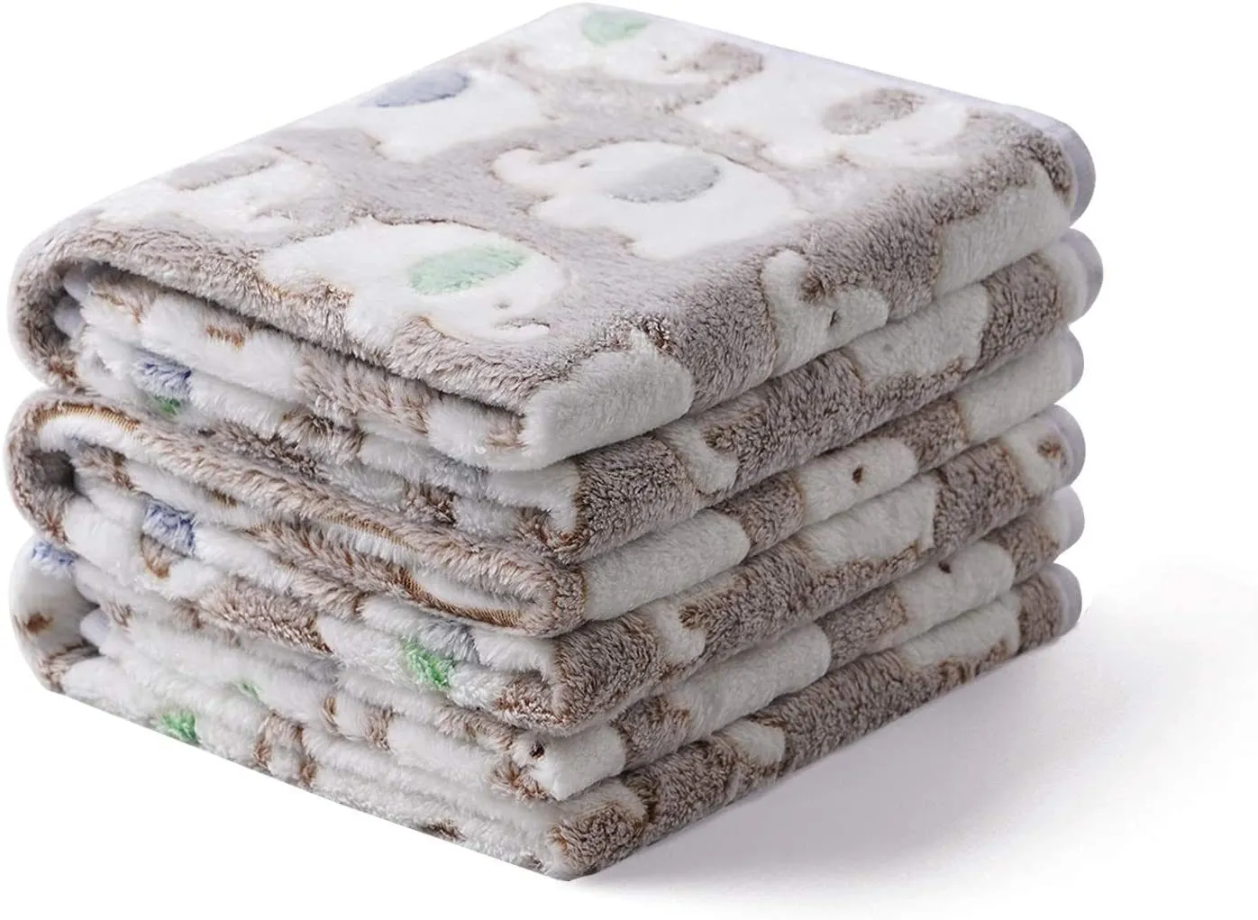 Soft and Fluffy Dog and Cat Blankets - 2 pack
