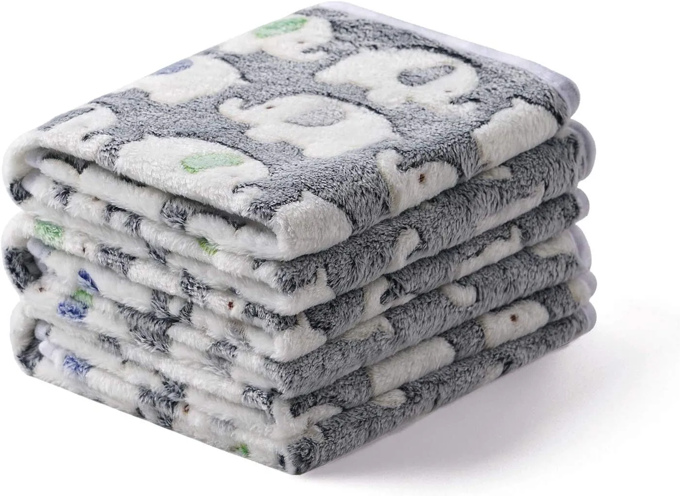 Soft and Fluffy Dog and Cat Blankets - 2 pack