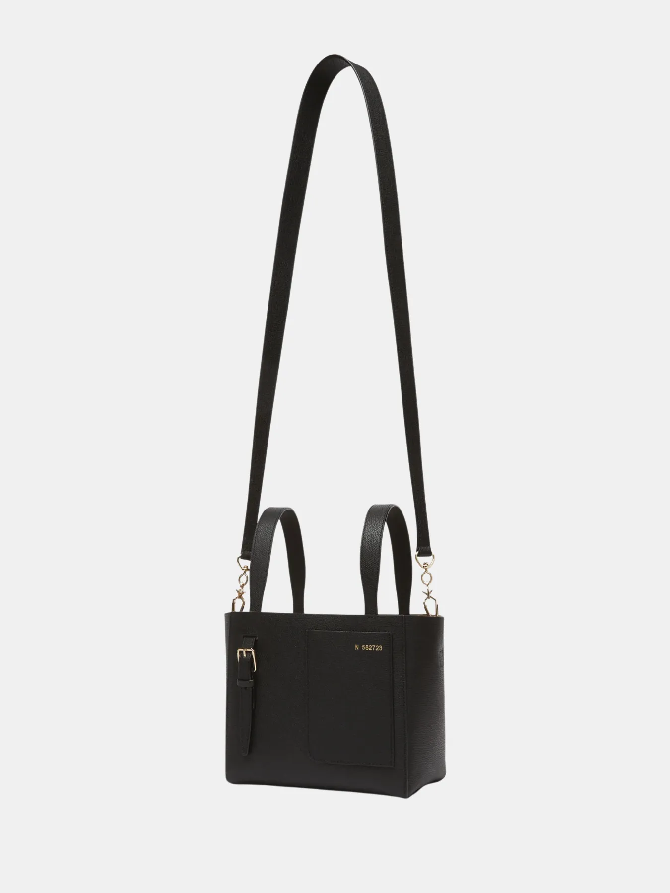 Soft Bucket Micro Bag - Black