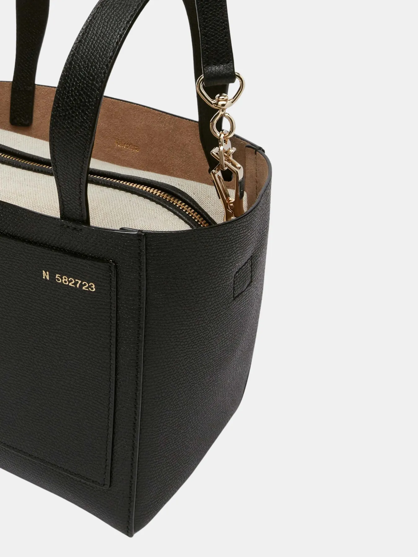 Soft Bucket Micro Bag - Black
