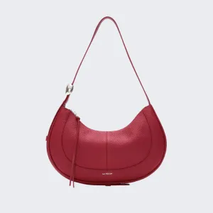 Soft Leather Crescent Bag
