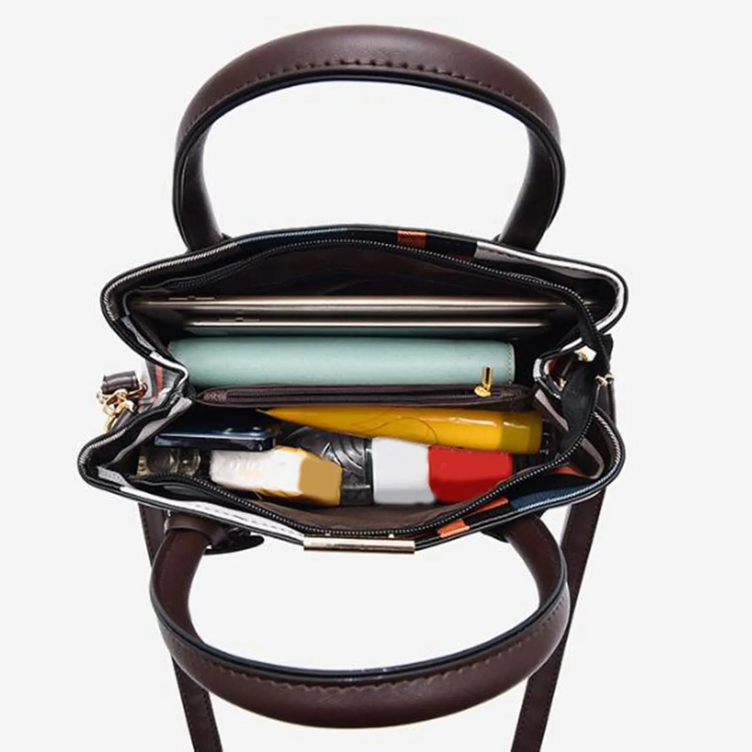Soft Leather Shoulder Handbag Women's Bag Large Capacity European And Casual Shoulder Bag Crossbody