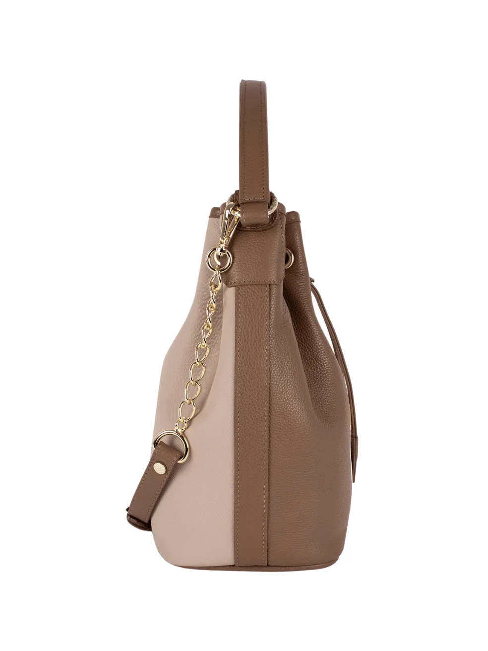 Soft Skin Bucket Bag