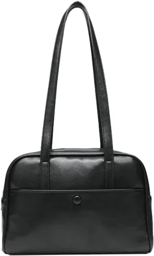 Soft Vegan Leather Shoulder Bags for Women Large Vintage Tote Purse Working Shopping Handbag Underarm Satchels