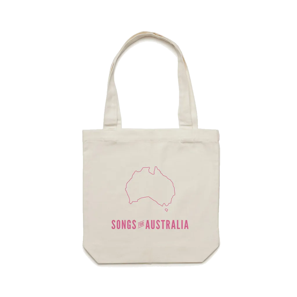 Songs for Australia / Natural T-shirt   CD   Tote Bundle