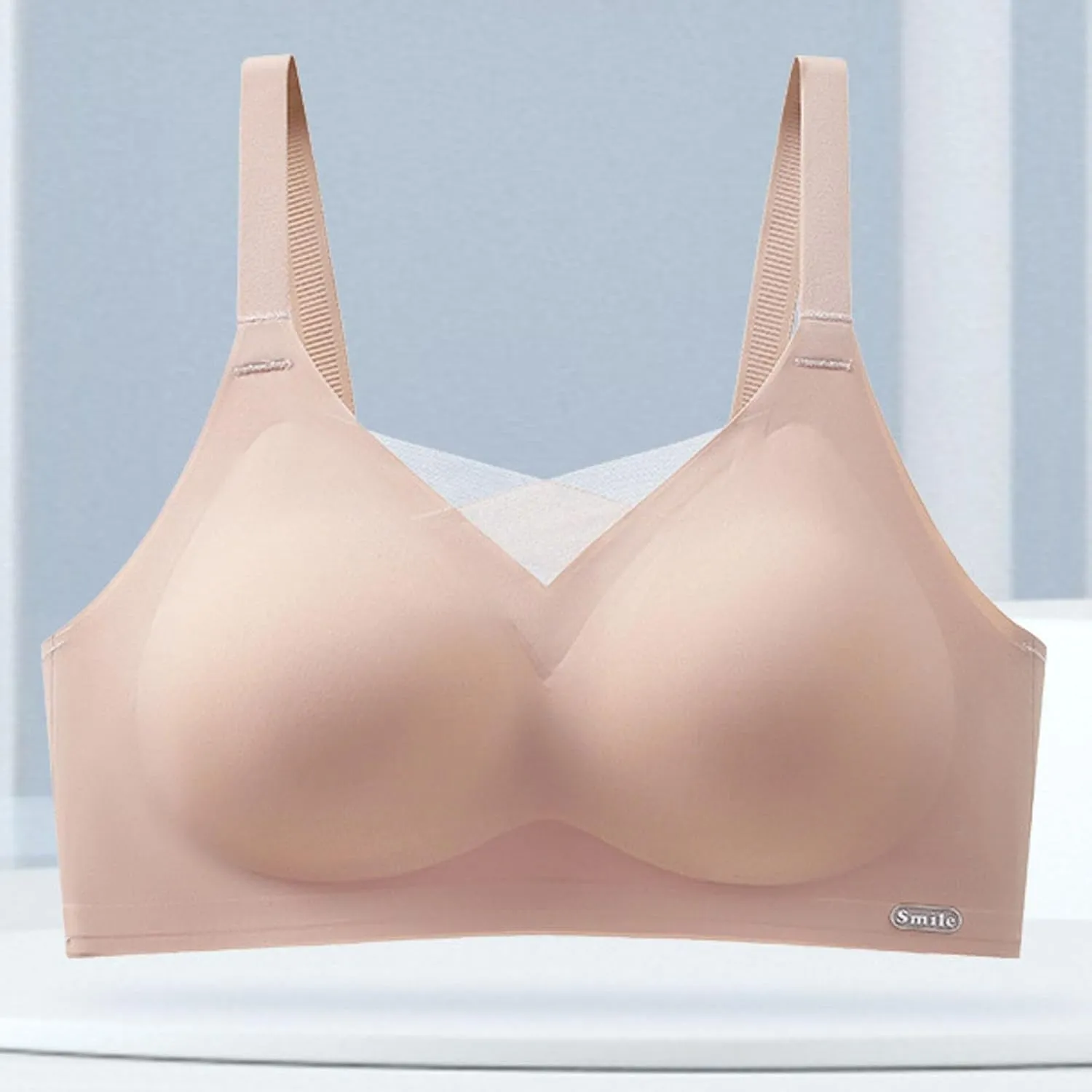 Sports Bra High Impact for Large Bust Wireless Jelly Sports Bras Training for Women Sporty Sexy High Support Push Up