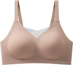Sports Bra High Impact for Large Bust Wireless Jelly Sports Bras Training for Women Sporty Sexy High Support Push Up