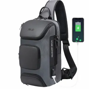 Sports Car New Travel Messenger Bag Technology USB Outdoor Fashion Casual Shoulder Bag Men's Chest Bag