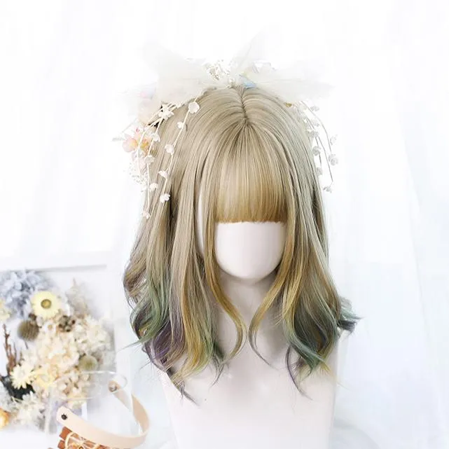 Spring Gradient Short Wig SD01116