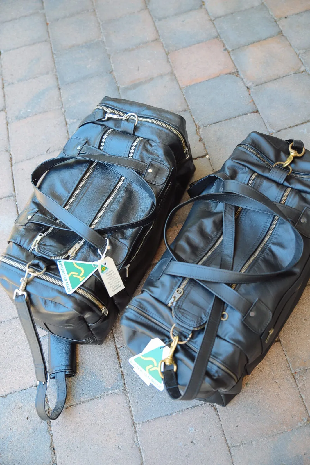 Square Overnight Traveller Bag - Kangaroo