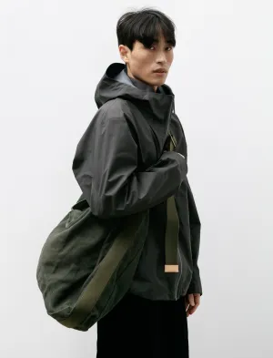 Square Shoulder Bag Big Khaki Green