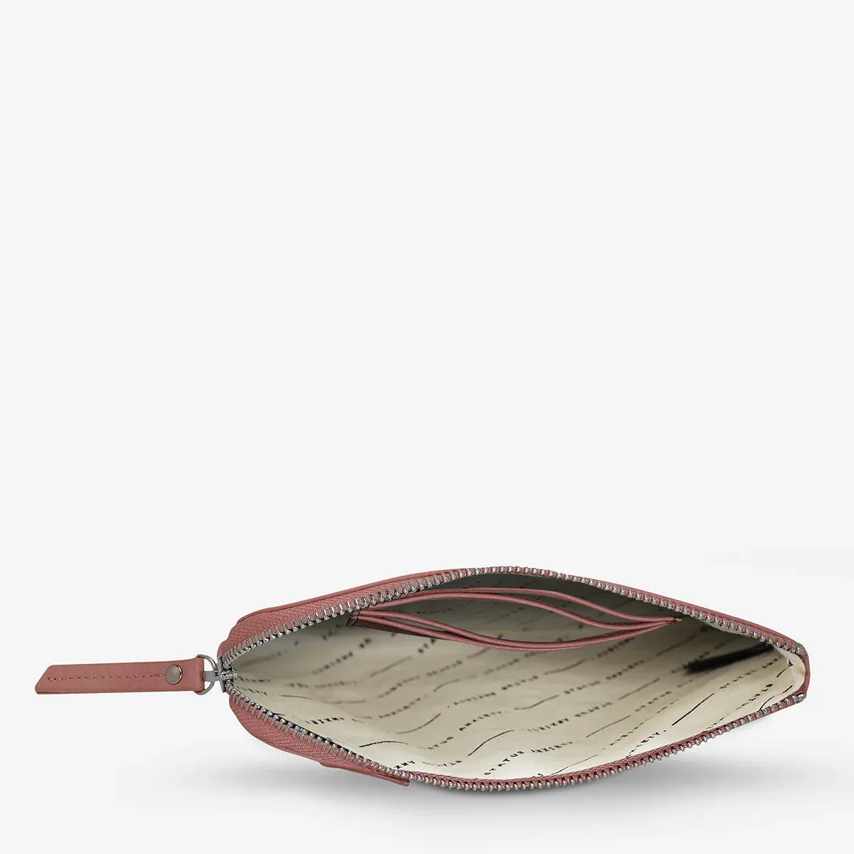 Status Anxiety Smoke and Mirrors Wallet - Dusty Rose