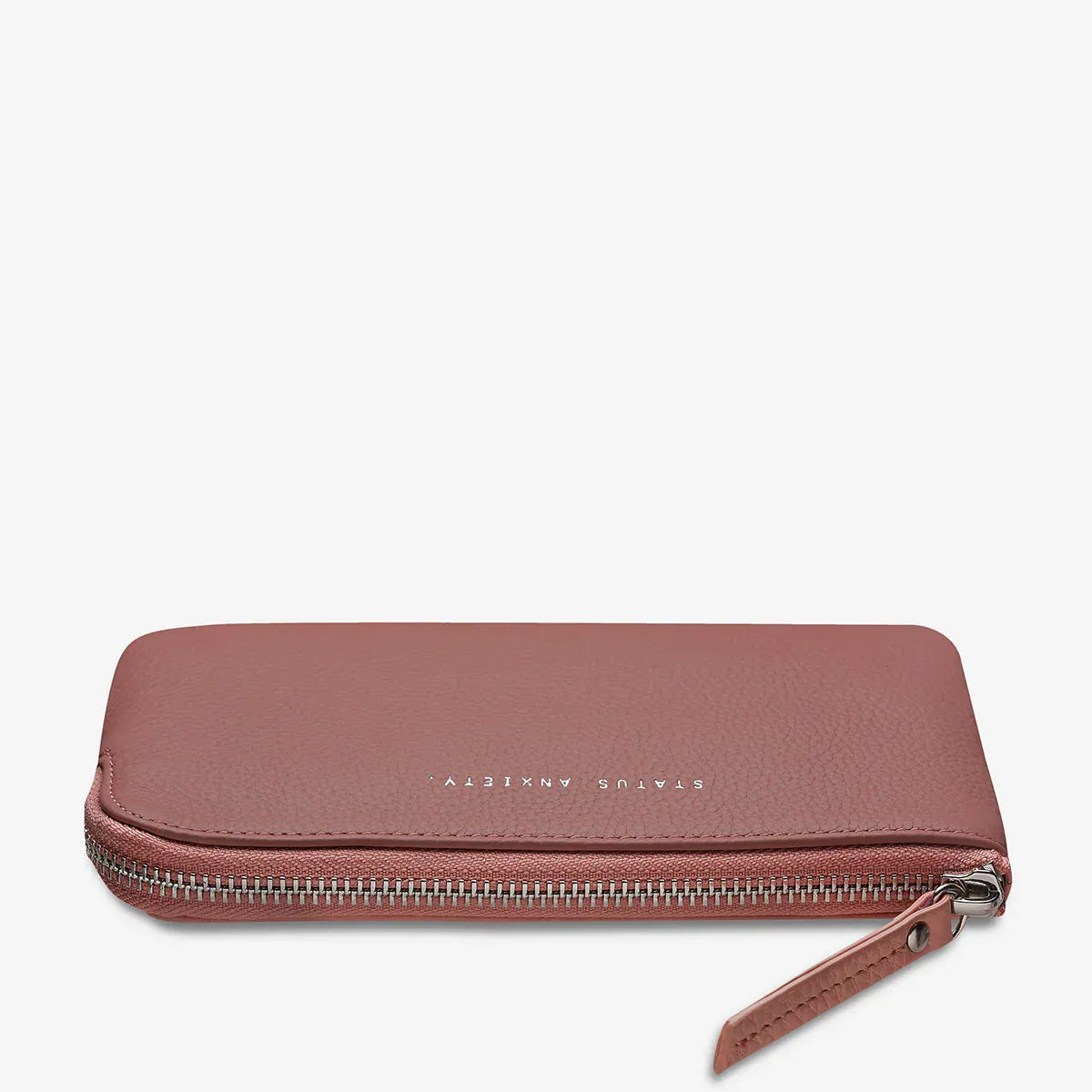 Status Anxiety Smoke and Mirrors Wallet - Dusty Rose