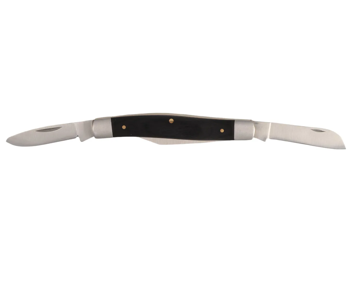 StockMaster Three Blade Stock Knife - 4" with Nylon Pouch