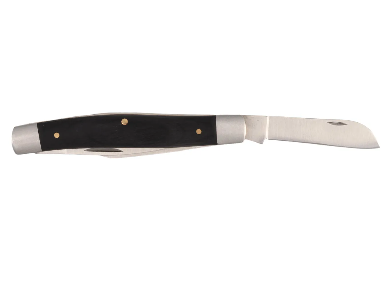 StockMaster Three Blade Stock Knife - 4" with Nylon Pouch