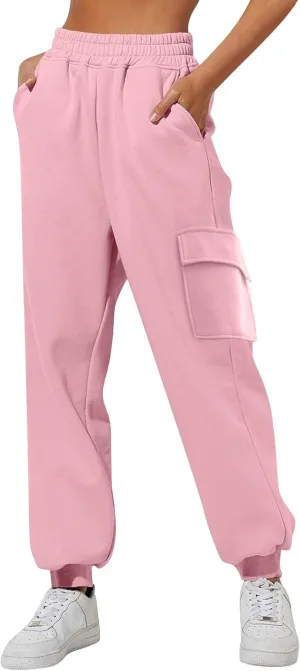 Straight Leg Sweatpants for Women Color Blocking Gradient Casual Pants Side Workout Active Joggers Pants Baggy Lounge